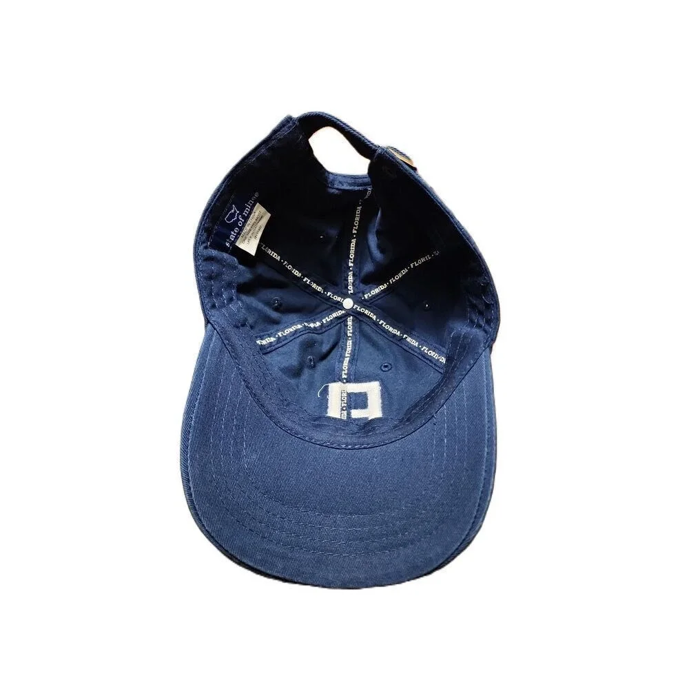 State‎ Of Mine Blue Adjustable Strap Trucker Baseball Cap Men's One Size Florida